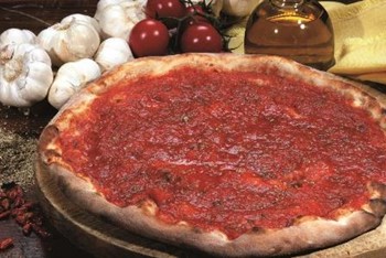 Pizzabotten m/tomatsås 32 cm